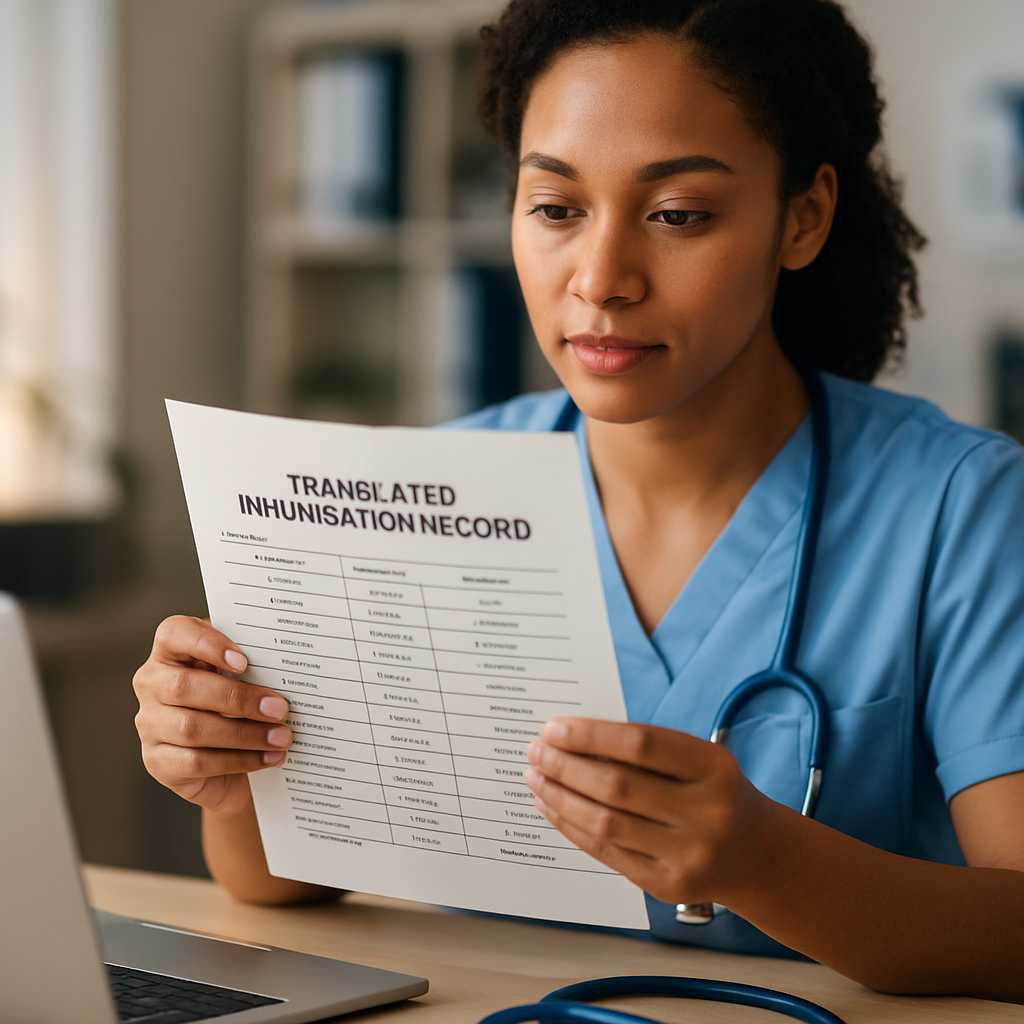 featured best way to submit translated immunisation record uk authorities
