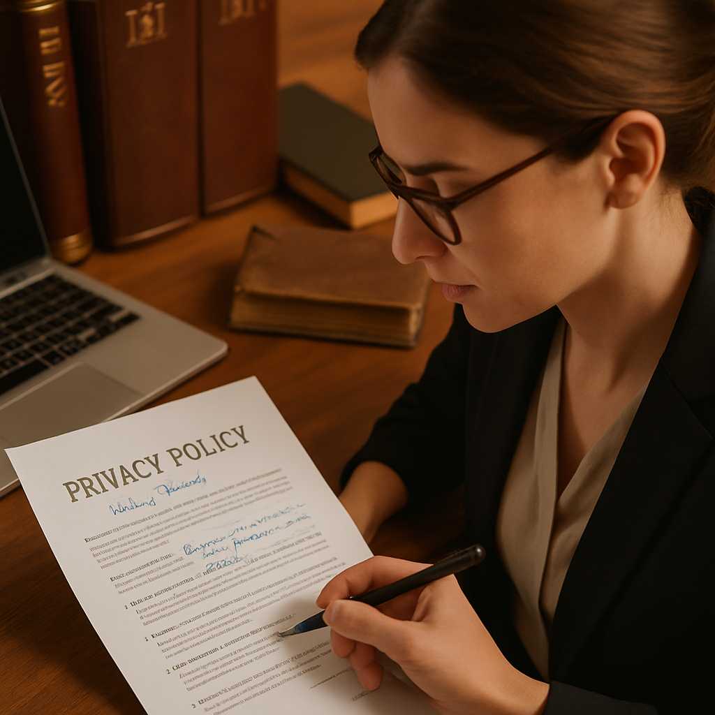 featured checklist for privacy policy translation for official use