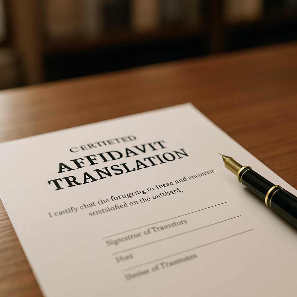 featured what should a certified affidavit translation include