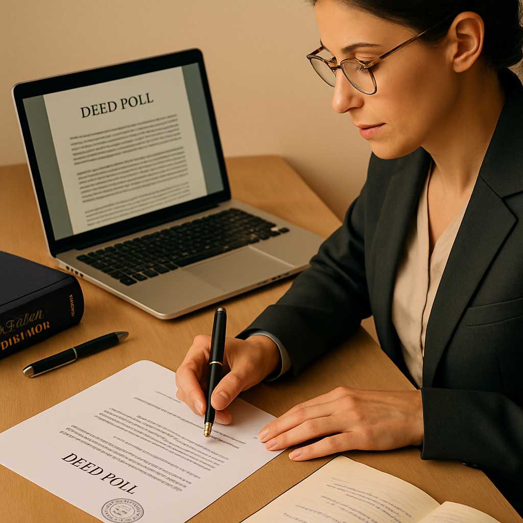 featured what should a certified deed poll translation include