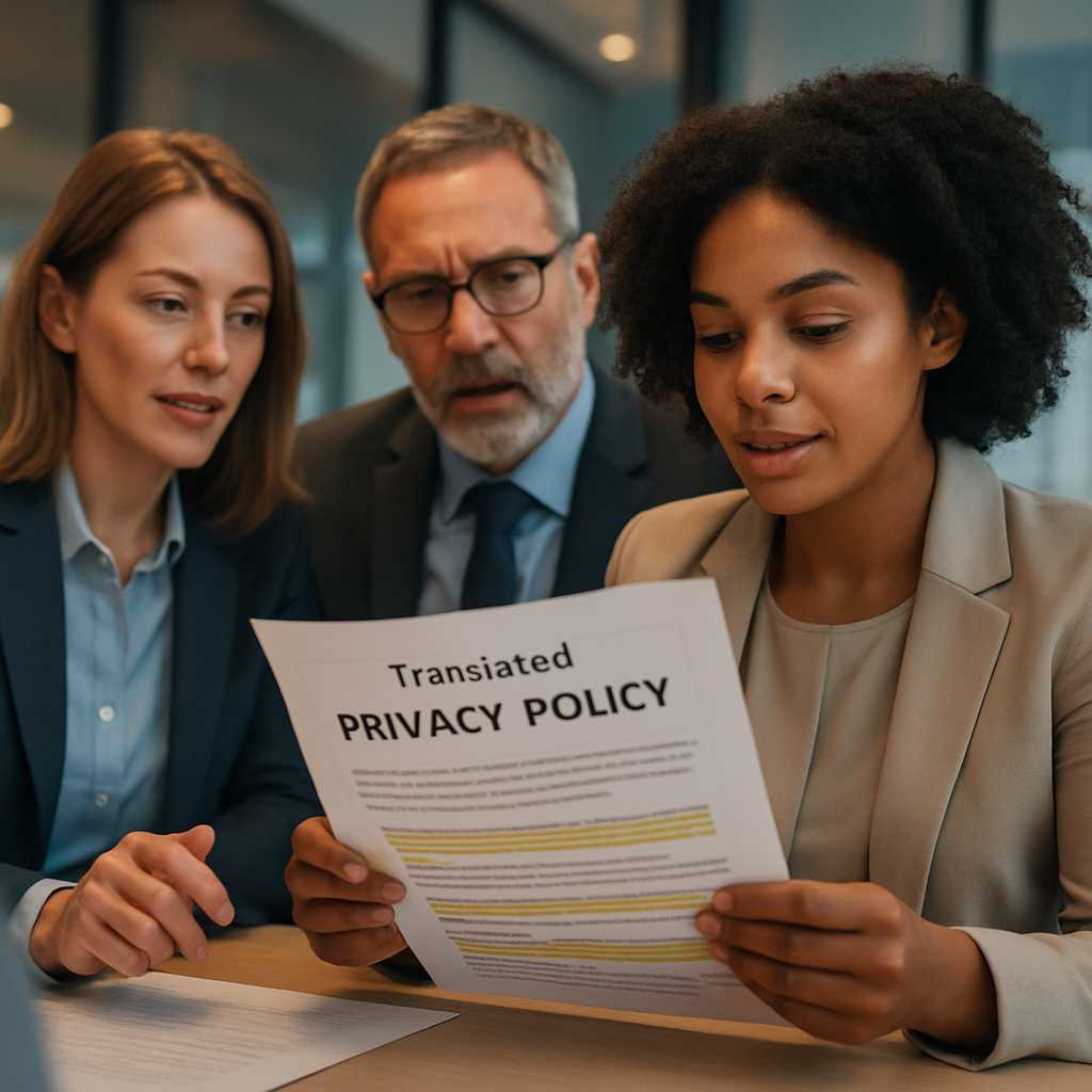 featured what should a certified privacy policy translation include