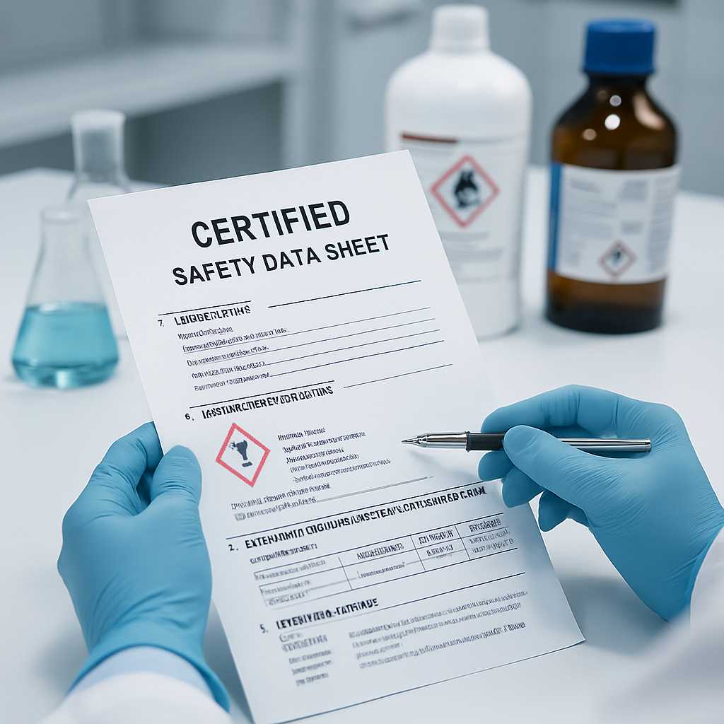 featured what should a certified safety data sheet translation include
